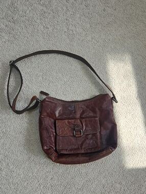 Vintage Leather Bag by Jack Georges.